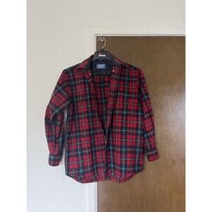 Vintage Pendleton Flannel, Pure Virgin Wool Plaid Shirt Jacket Men's Sz L USA